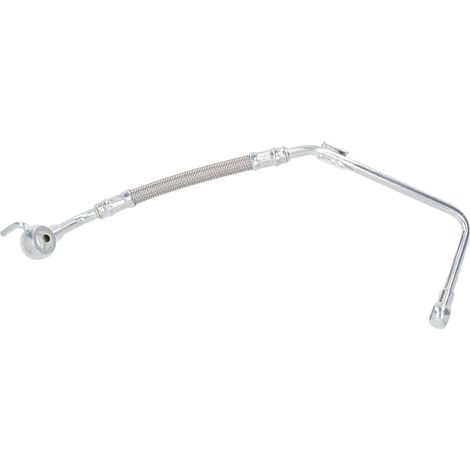 Le tuyau d'admission d'huile du turbocompresseur VNS15407E0110 est utilisé dans le moteur J05E. (1/5)