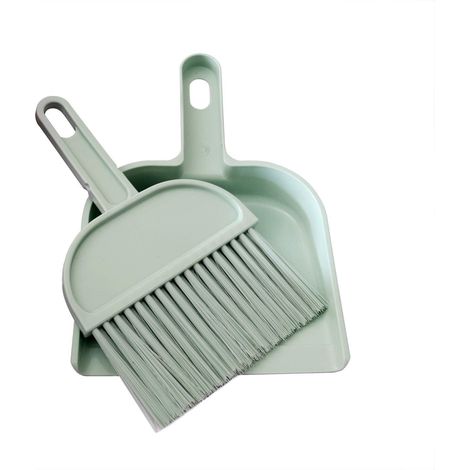 Cage Cleaner for Guinea Pigs, Hamsters, Chinchillas, Rabbits, Reptiles, Hedgehogs and Other Small Animals - Mini Dustpan and Brush Set Cleaning Tool for Animal Waste (1 Pack) (1/5)