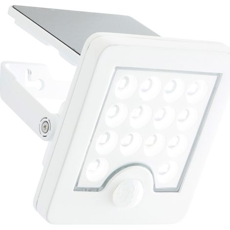 Brilliant Luton G40420/05 Solar-Außenwandleuchte mit Bewegungsmelder LED 4 W Weiß (1/5)