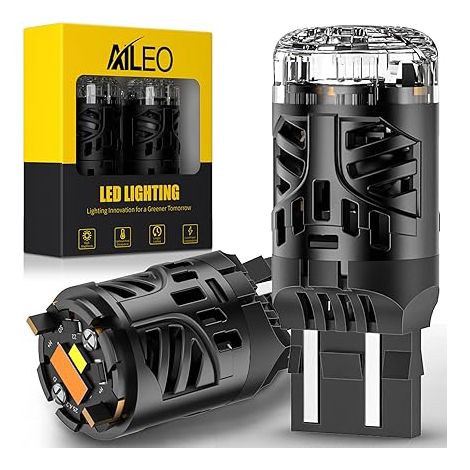 7443 Ampoules LED Blanc/Jaune, Clignotant Avant, Feux Diurnes/DRL (1/5)