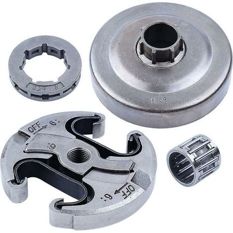 SEENLIN Tambour d'embrayage Embrayage Assy Pignon Jante Kit de roulement à aiguilles pour Husqvarna 340 345 346xp 350 351 353 445 450 E Tronçonneuse Qyroadwolf (1/4)