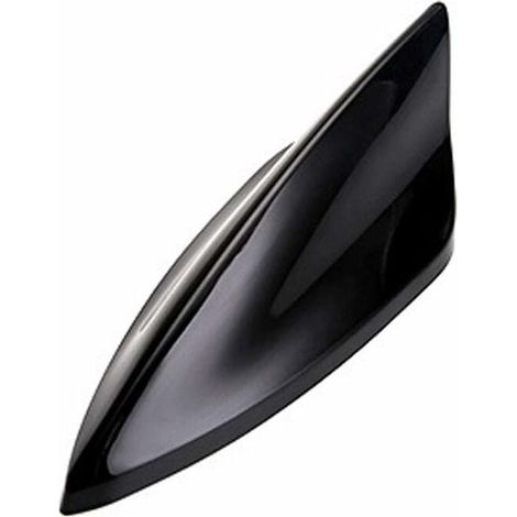 Antenne de Voiture, aileron de Requin de véhicule de Voiture, antenne de Toit d'antenne Universelle de Toit d'aileron de Requin avec la Base adhésive imperméable,Noir (1/5)