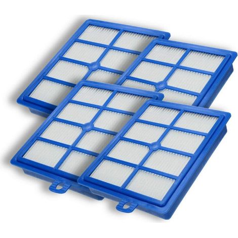 Lntyq Lot de 4 filtres d'échappement HEPA13 pour Philips/AEG/Electrolux/Tornado/Volta (1/4)