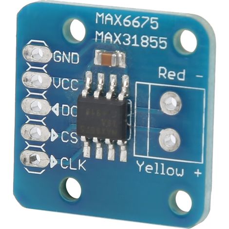 Module de capteur de température MAX6675, thermocouple de type K, module de capteur DIY 3-5 V CC, -200 °C à +1350 °C (1/5)