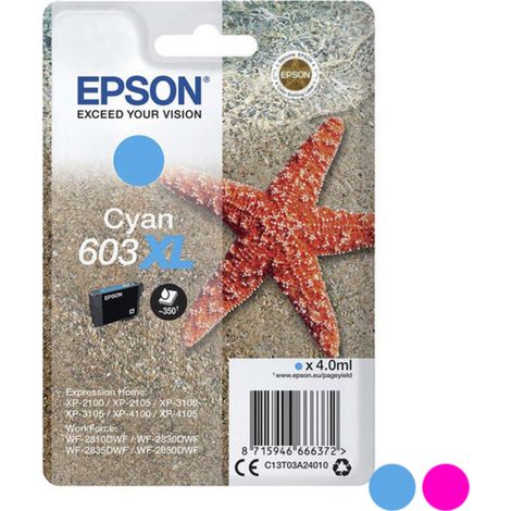 Cartucho de Tinta Original Epson 603XL Magenta (1/2)