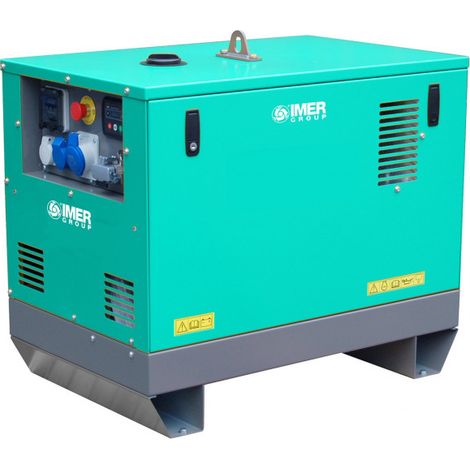 Imer - Groupe électrogène 5,2kW 230V Monophasé moteur YANMAR L100AE version standard - SILENTSTAR 6000D M YN