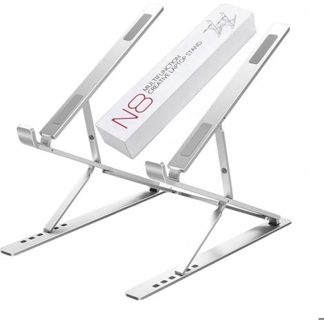 Support Ordinateur Portable - Venisymlis - Pliable - Aluminium - 11-17 pouces - Ergonomique-Ywey (1/5)