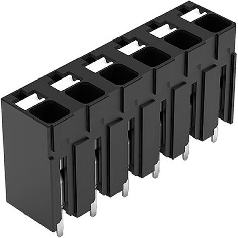 WAGO 2086-3106 Printklemme 1.50 mm² Polzahl 6 Schwarz 1 St. (1/3)