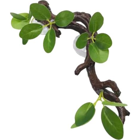 Branche de reptile en résine pour terrarium, décoration d'angle pour (1/5)