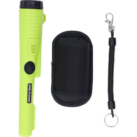 Détecteur de métaux professionnel portable pour or et trésor, outil de fouille pour enfants et adultes, couleur verte (1/5)