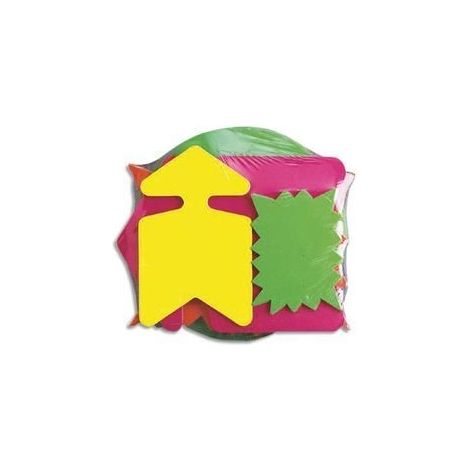 AGIPA Paquet de 50 cartons fluo non effaçables …
