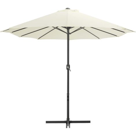 Maison Exclusive - Sonnenschirm mit Aluminium-Mast 460x270 cm San