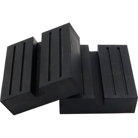 rubber jack stand rubber plate workshop floor stand for automatic adjustment hydraulic jack trestle (1/5)