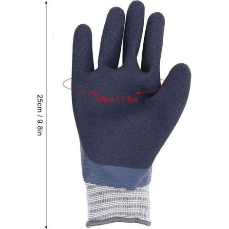 Gants isolants électriques 1000V – Caoutchouc antidérapant – Protection contre chocs électriques – Pour travaux d'électricité prof (1/5)