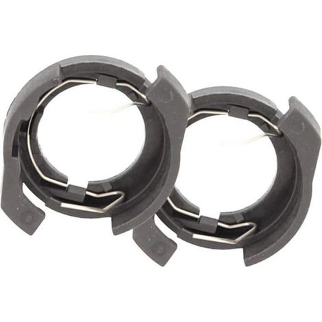 Adaptateur Porte-Ampoule H7 - Diamètre Trou 23 mm - Pour Kit Full LED et Ampoules Xenon - Lot de 2 (1/2)