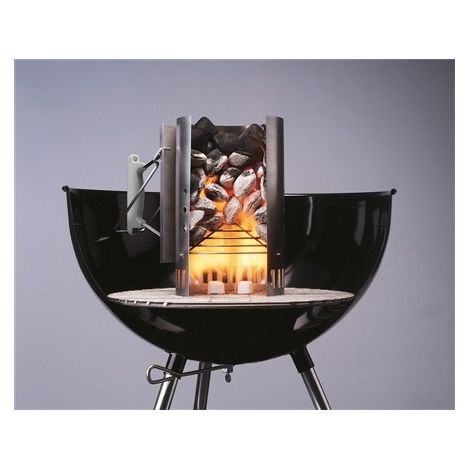 Kit caminetto di accensione Rapidfire Weber + 2 kg briquettes + 6 cubetti accendifuoco 17631