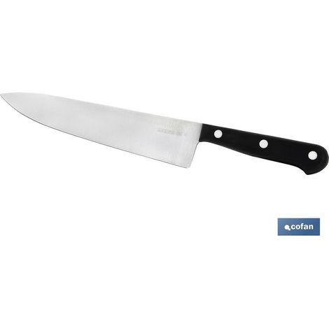 COFAN bl. cuchillo cocinero mod saffron 20cm , Cuchillo Cocinero profesional de gran calidad. Cuenta con una hoja fabricada en acero inoxidable de muy buena calidad, cuya longitud (1/2)