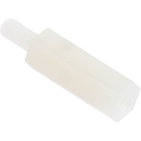 Entretoise filetée RS PRO, longueur 15mm, Mâle / Femelle, M3 x M3 ( Prix pour Paquet de 50 )