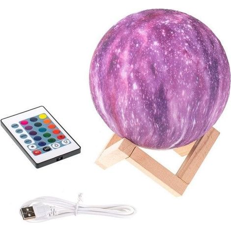 Nachtlicht Sterne Galaxie Galaxiekugel 3D Lampe Sterne Himmel Weltall (1/5)