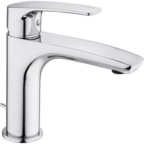 Rubinetto lavabo Paffoni Lime in ottone cromo scarico incluso (1/2)