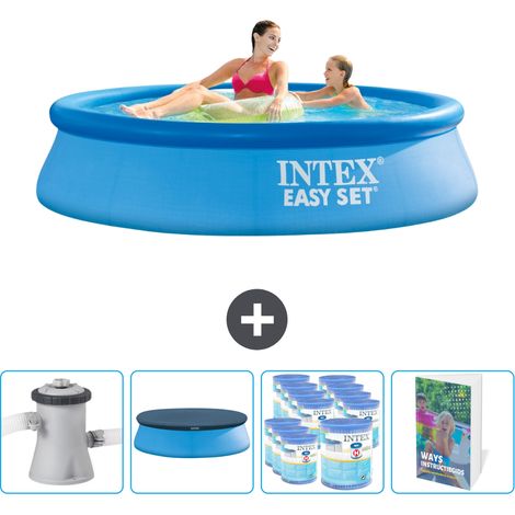 Intex Piscine Easy Set Ronde - 244x61 cm - 5-pièces  SCB127 (1/5)