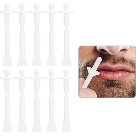 50 bâtonnets jetables 2-en-1 pour cire visage et nez - Lot économique pour épilation (1/5)