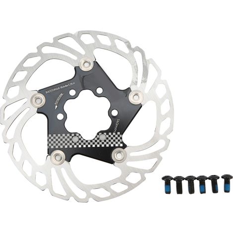 Disques de frein flottants pour vélo avec dissipation de chaleur à 6 boulons, rotor de frein VTT 140 mm (1/5)