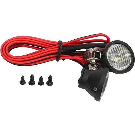 Phares universels à LED pour voitures RC 1/10 (modèles réduits de type crawler) (1/5)