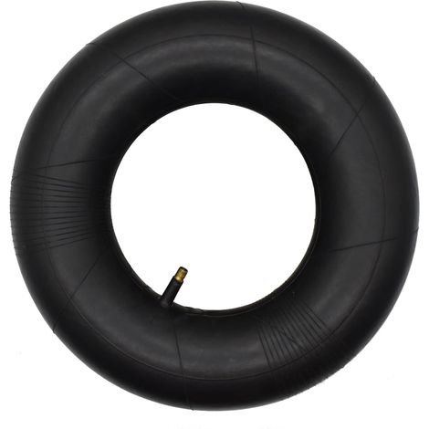 Chambre à air de rechange 5.00-6" (lot de 1), avec tige de valve droite TR13, compatible avec les pneus 13x5.00-6", 12x5.00-6 pouces pour chariots de jardin, remorques à chariots, chariots (1/5)