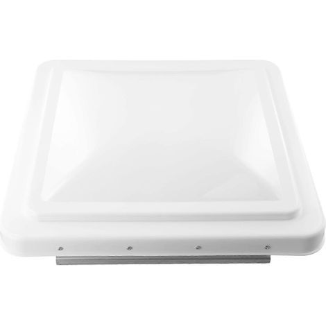 Couvercle de ventilation de toit universel 14" pour VR, remorque, caravane, camping-car - Remplacement du couvercle de ventilation (blanc, paquet de 1) (1/5)