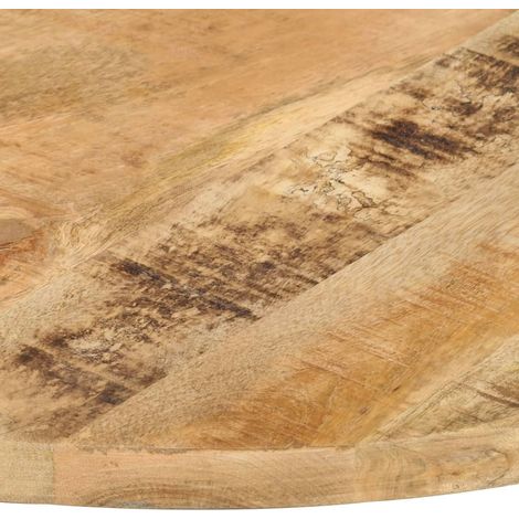 Maison Exclusive - Tischplatte Massivholz Mango Rund 25-27 mm 70