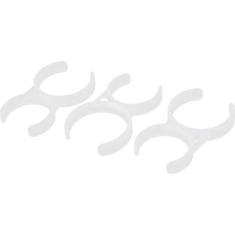 Support serrage double clip 54 mm x 43 mm, 3 pièces pour réservoir filtre à eau RO (1/3)