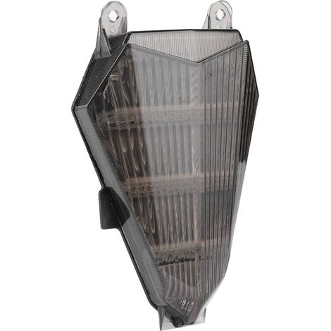 Piloto trasero LED para motocicleta con intermitentes, lente ahumada, apto para Yamaha YZF R6 2006-2016.