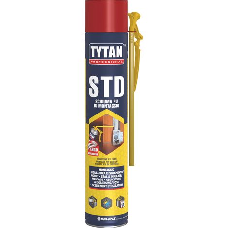 Tytan SCHIUMA POLIURETANICA PREMIUM MANUALE ml. 750 12.00 pz