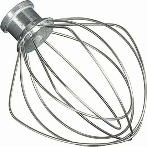 Fouet en Fil d'acier Inoxydable Compatible avec KitchenAid K45WW WP9704329 KSM150 KSM160 K45 KSM90 Accessoire Robot -DPZO (1/5)