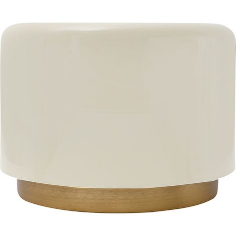 Tavolino Art Deco 275 color Avorio in metallo (1/3)