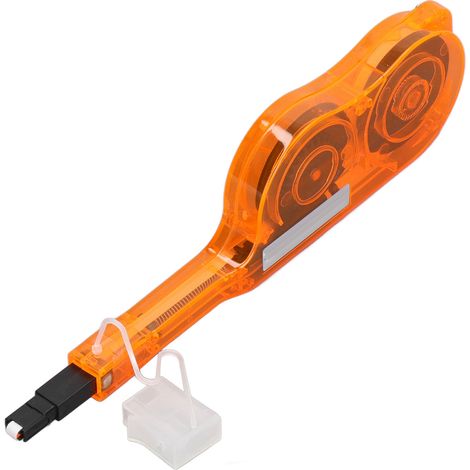 Kit de Nettoyage Fibre Optique Stylo Transparent Économiseur d'Effort pour Adaptateurs MPO MTP (1/5)