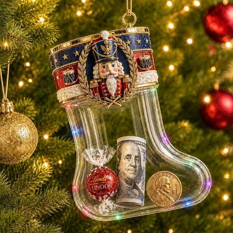 New Fillable Christmas Stocking Christmas Tree Ornaments - Style A -