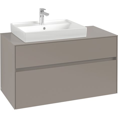 Villeroy & Boch Collaro Waschbeckenunterschrank, wandhängend, 2 (1/2)