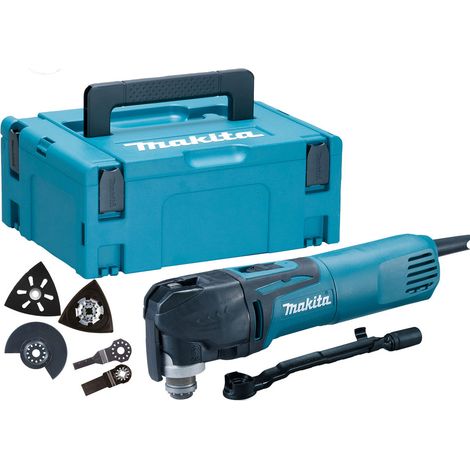 Makita - Multifunktionswerkzeug 320 W, mit Zubehör TM3010CX5J