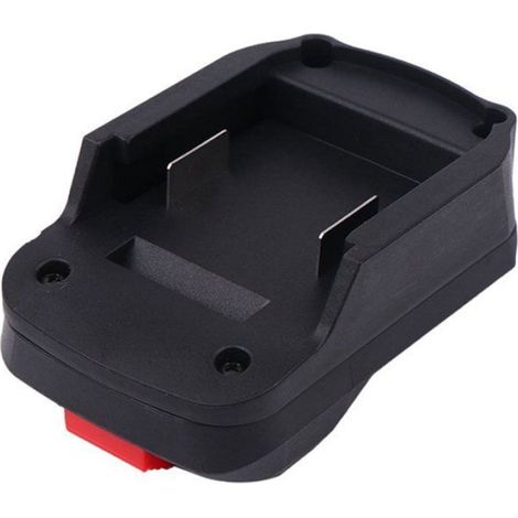 Lot de 2 Adaptateur Convertisseur Batterie 18V vers 20V, Plastique Noir, pour Outils Électriques Sans Fil (1/4)