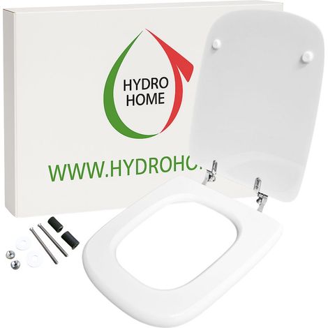 Copriwater Aero Ideal Standard legno rivestito in resina poliestere bianco come originale (1/4)