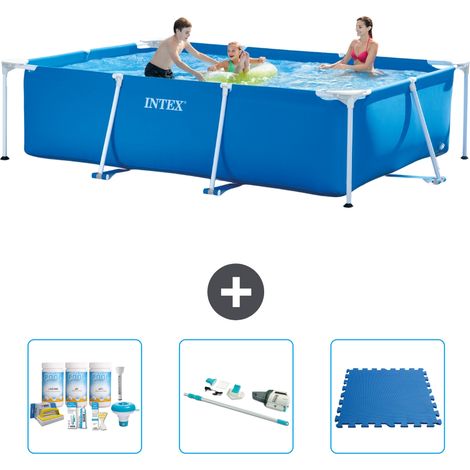 Intex Piscina con struttura Rettangolare - 300x200x75 cm - 6-pezzi S30195 (1/4)