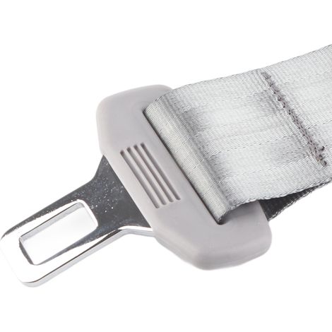 Prolongateur universel de ceinture de sécurité pour siège auto, avec boucle grise