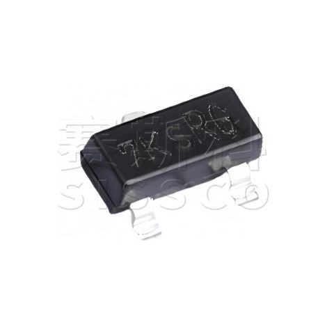 VISHAY Original 2N7002K-T1-E3 SOT-23-3 N-channel 60V 300mA MOSFET electronic component chip, 5 pieces per pack.