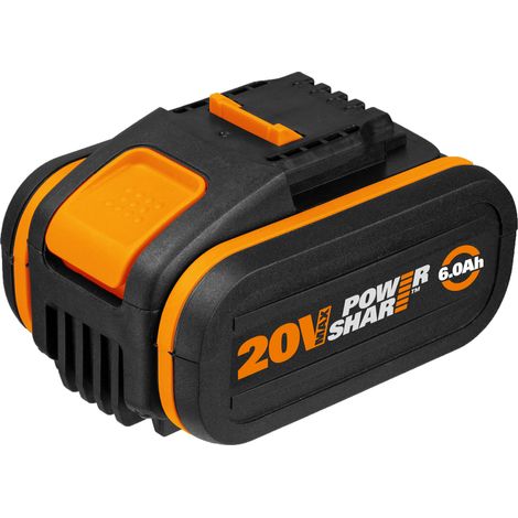 batteria worx wa3641 20v 6.0ah agli ioni di litio (1/5)