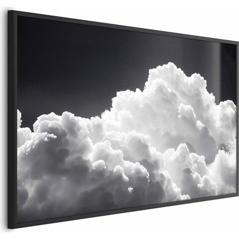 Poster – Entdecke das endlose Spiel von Sonnenlicht, Wolken und Schatten am Himmel. (1/4)