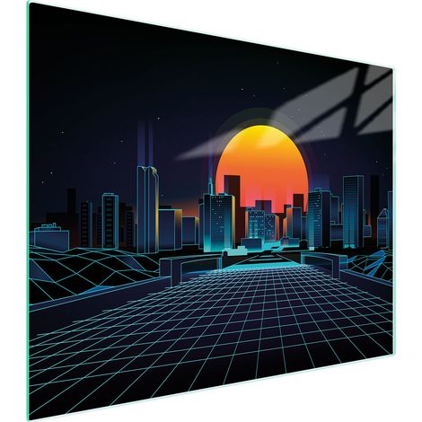 TAGLIERE IN VETRO 52x40 CITY (1/5)