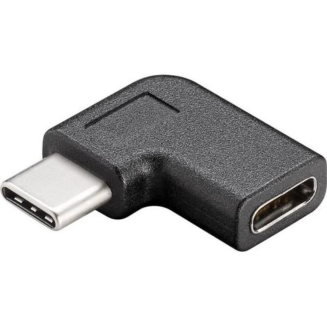Microconnect USB3.1CCMF cambiador de género para cable USB C Negro