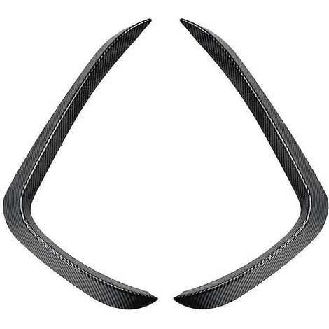 Lame de pare-chocs avant, spoiler latéral, cadres de feux antibrouillard, cache pour BMW X5 F15 M Sport 2014-2018, kit carrosserie (fibre de carbone) (1/5)